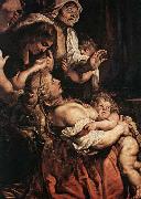 RUBENS, Pieter Pauwel Raising of the Cross oil painting artist